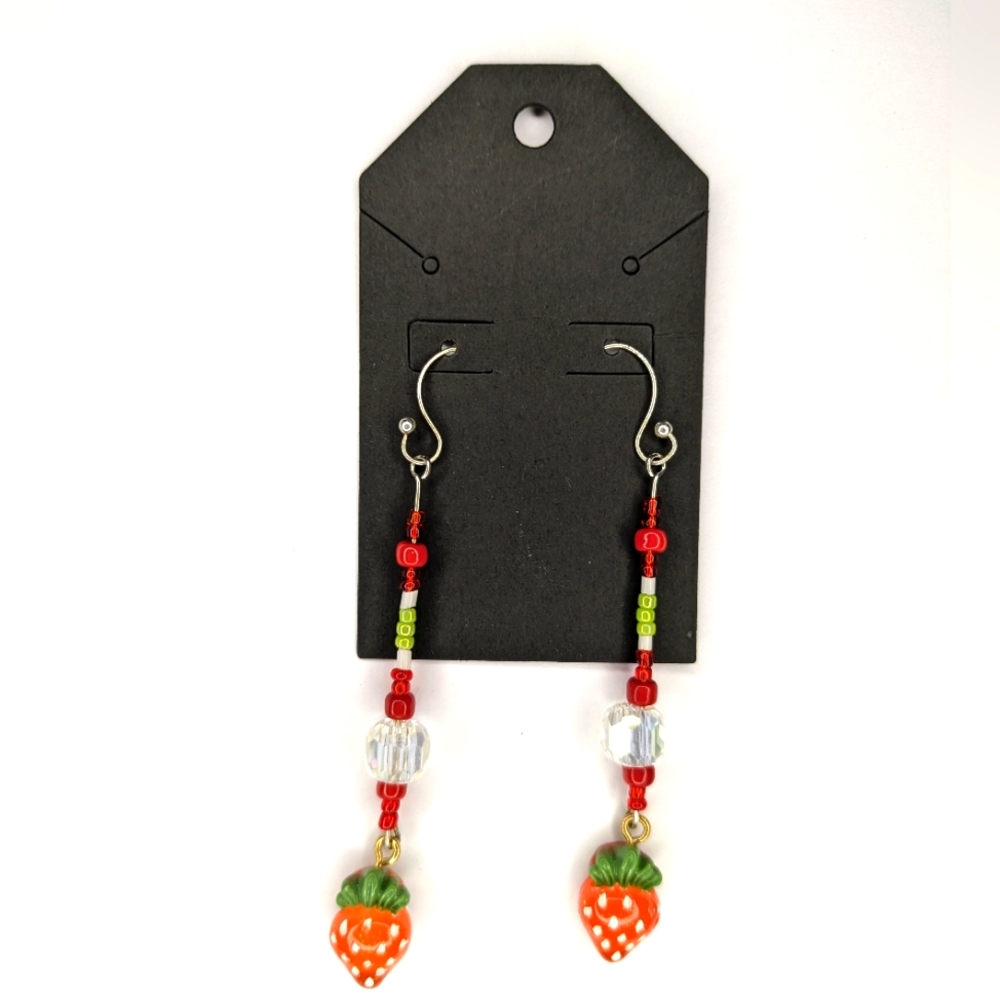 Strawberry Earrings